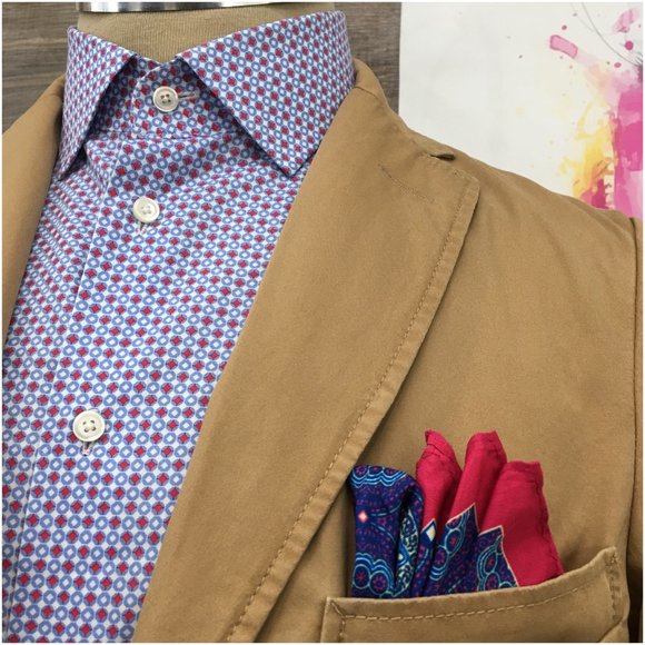 New J Crew‎ Mens Blazer Sport Coat 3 Button Casual Jacket Size 38R Cotton Suits - Picture 4 of 12